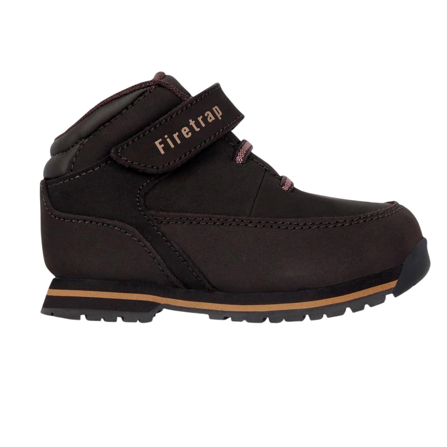 Brown - Front - Firetrap Baby Rhino Leather Boots