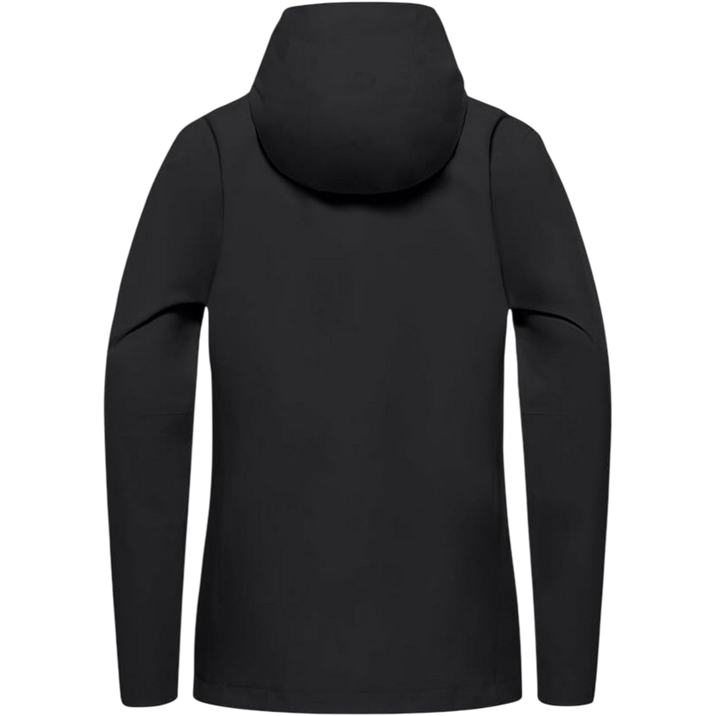 Black - Back - Jack Wolfskin Womens-Ladies Trailtime Waterproof Jacket