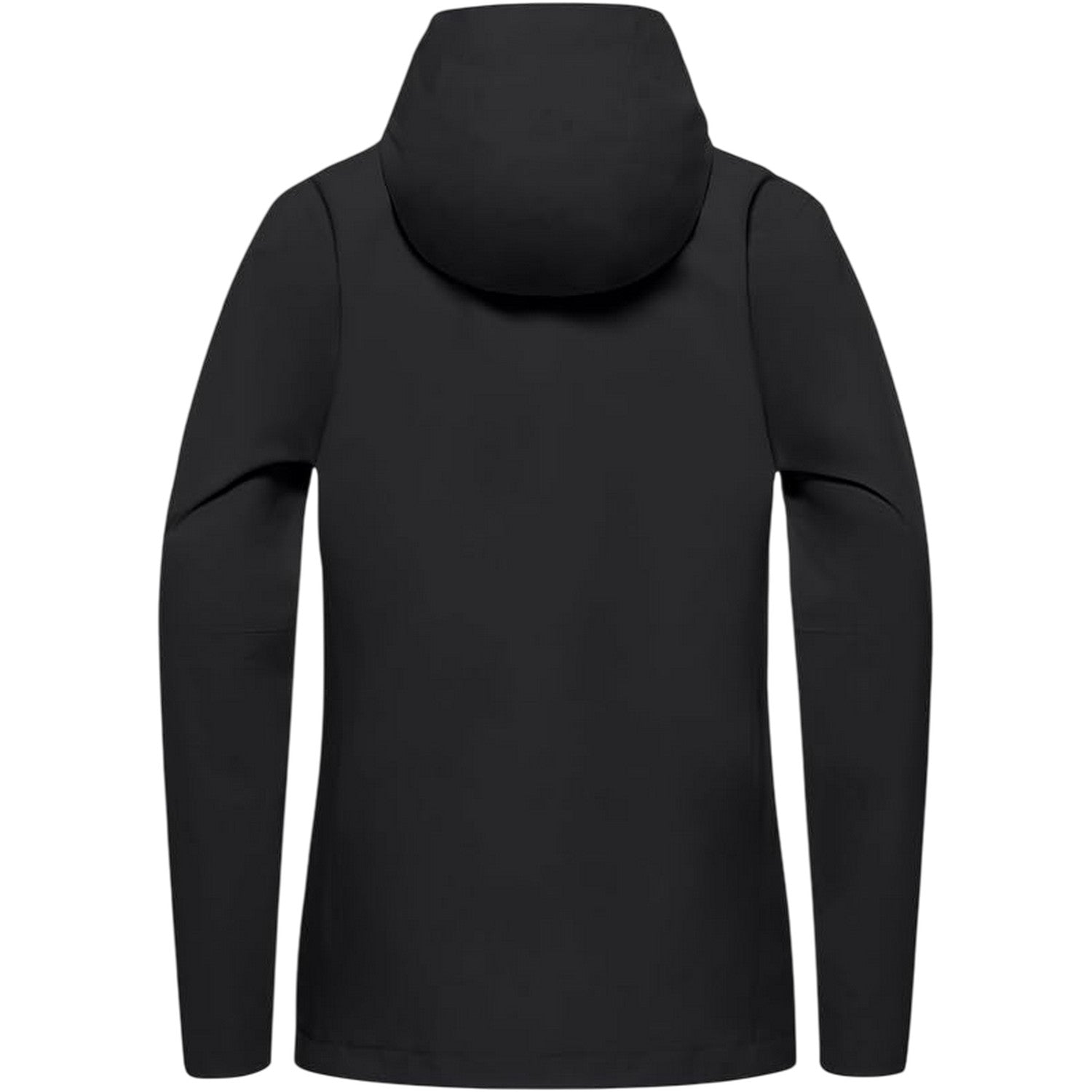 Black - Back - Jack Wolfskin Womens-Ladies Trailtime Waterproof Jacket