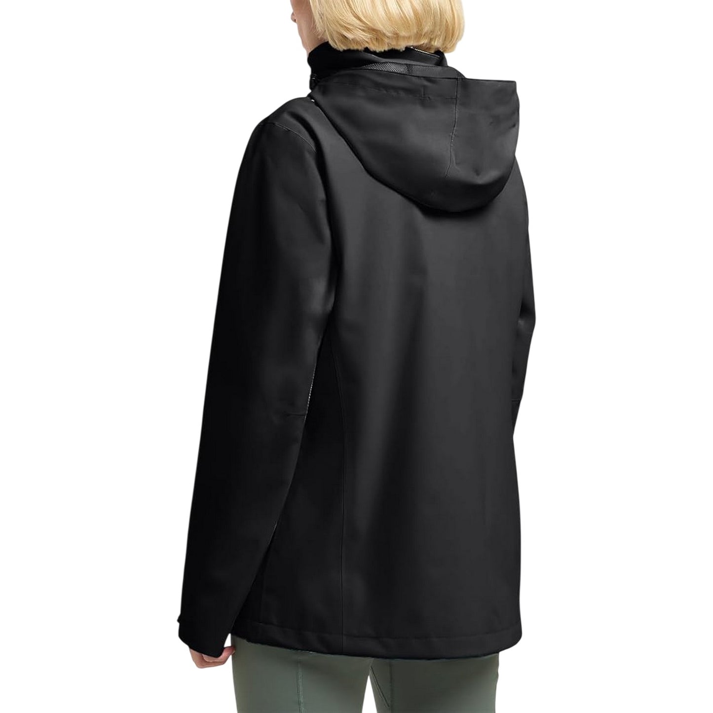 Black - Lifestyle - Jack Wolfskin Womens-Ladies Trailtime Waterproof Jacket