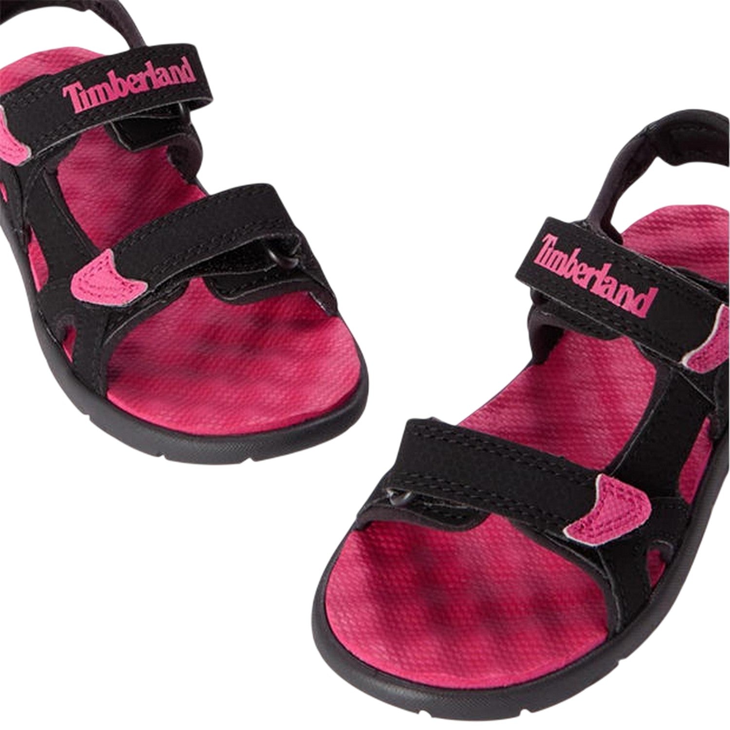 Black-Bright Pink - Lifestyle - Timberland Baby Perkins Row Sandals