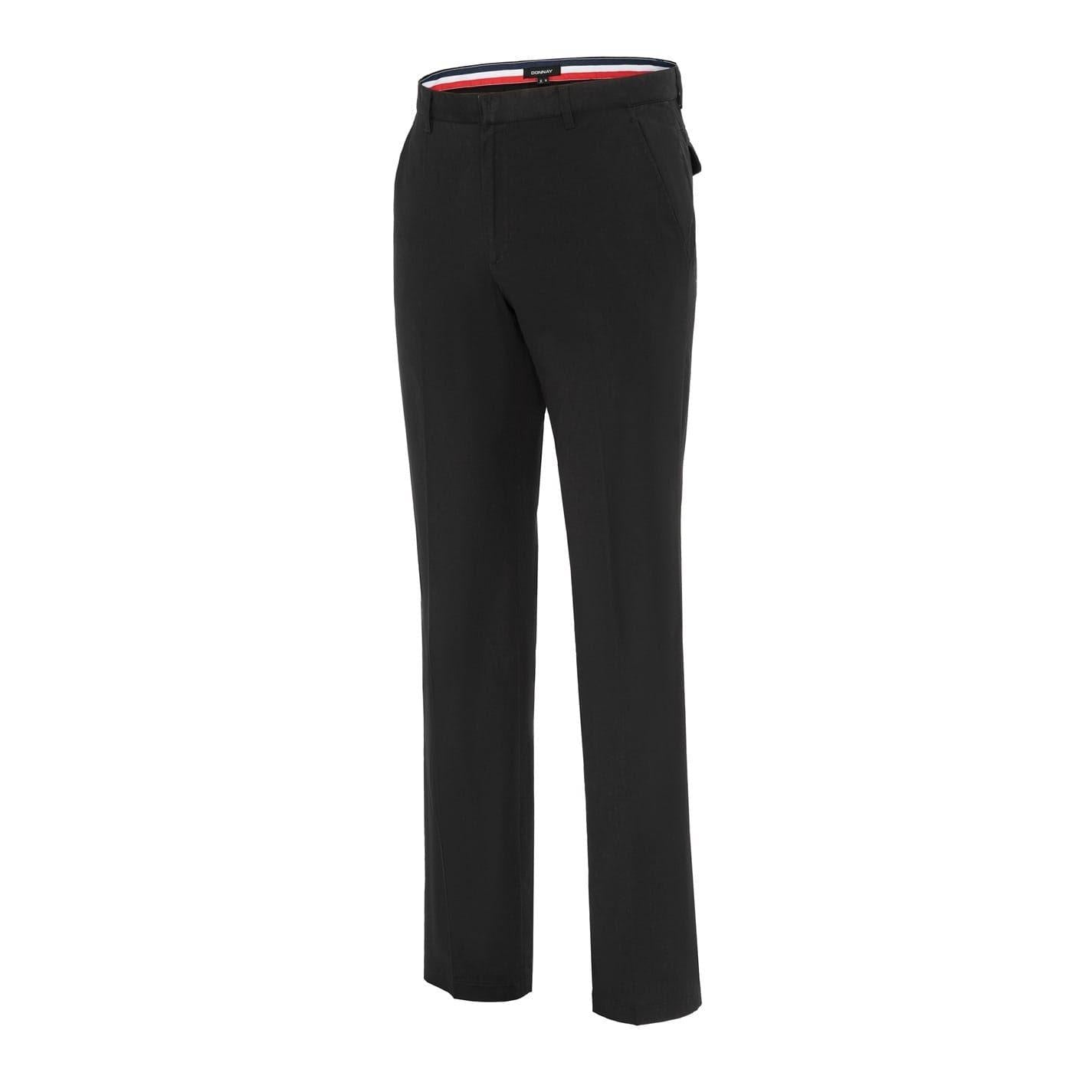 Black - Side - Donnay Mens Performance Trousers