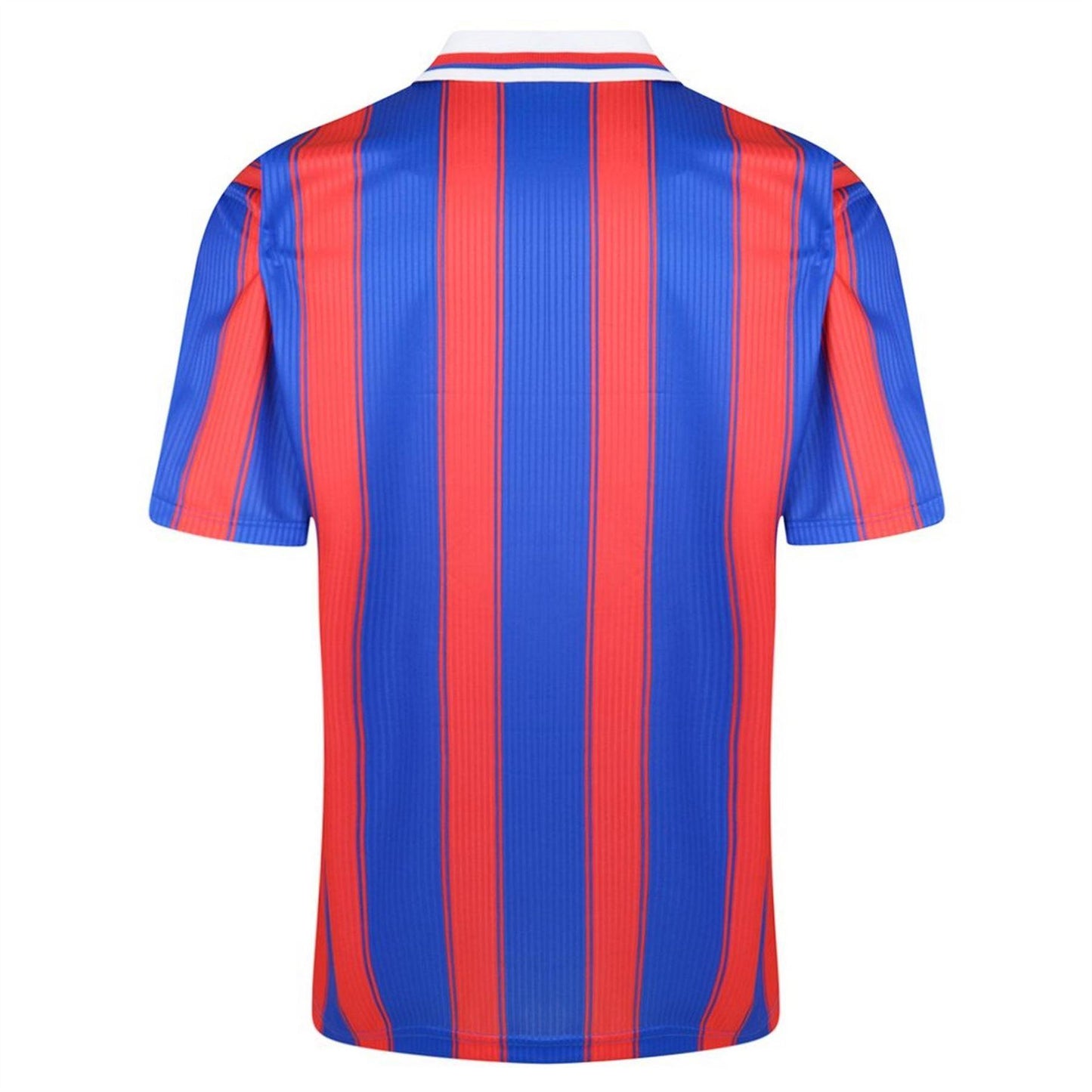 Red-Blue - Back - Score Draw Mens Crystal Palace Home Jersey