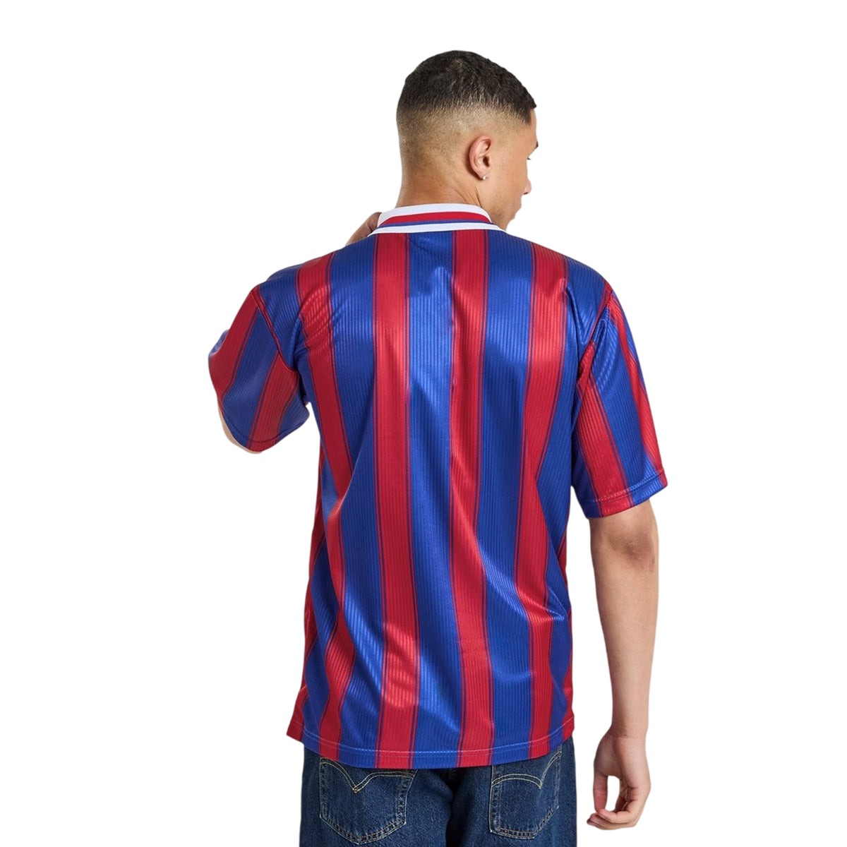 Red-Blue - Lifestyle - Score Draw Mens Crystal Palace Home Jersey