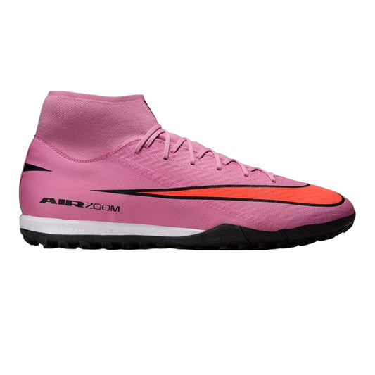 Pink-Black - Front - Nike Mens Mercurial Superfly 10 Academy Football Boots