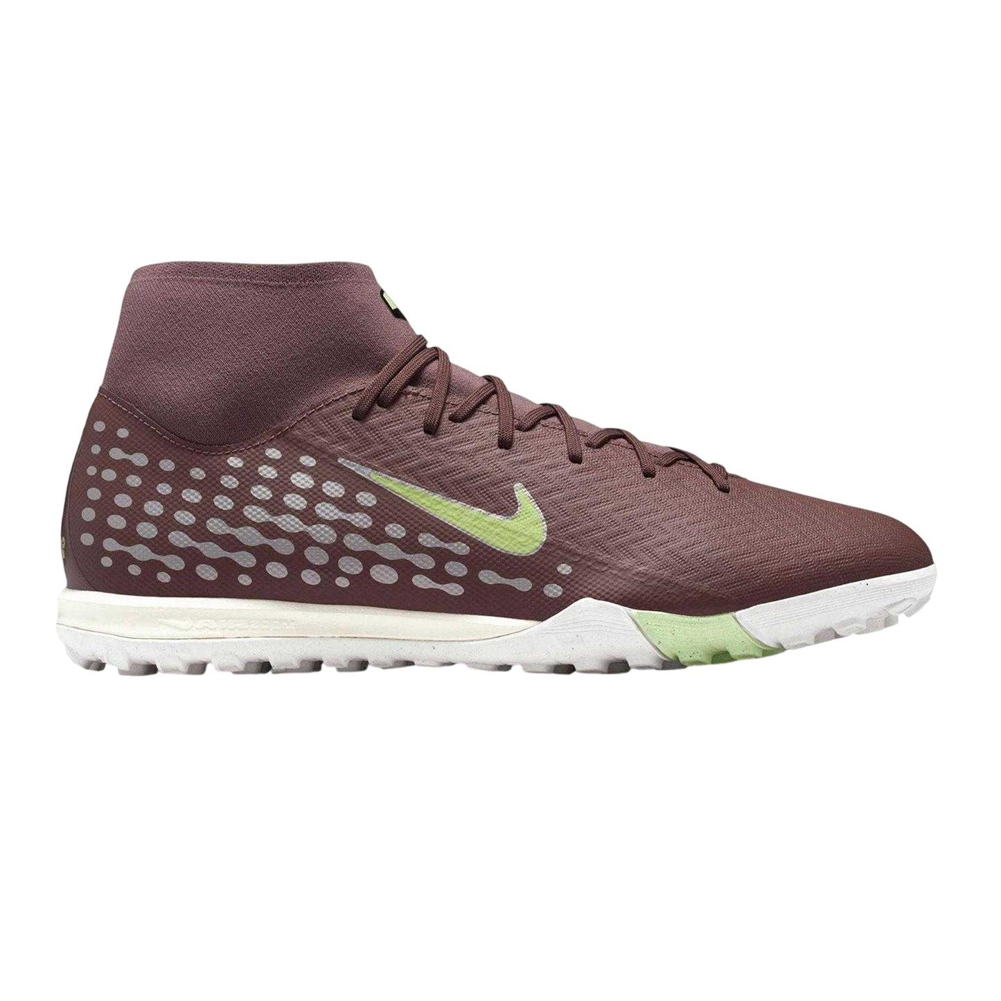 Plum-Silver - Front - Nike Mens Mercurial Superfly 10 Academy Football Boots