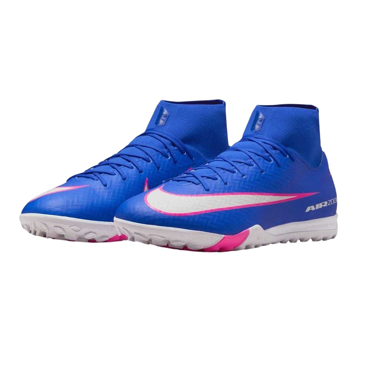 Blue-White-Pink - Pack Shot - Nike Mens Mercurial Superfly 10 Academy Football Boots