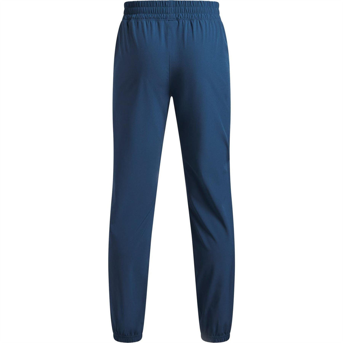 Blue-Black - Back - Under Armour Childrens-Kids Vibe Woven Relaxed Fit Joggers