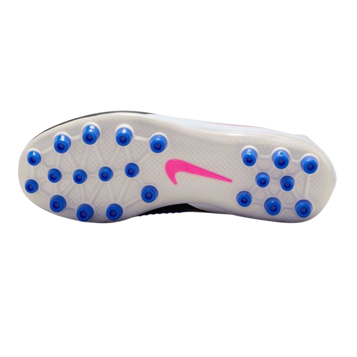 Blue-White-Pink - Lifestyle - Nike Childrens-Kids Academy Firm Ground Football Boots