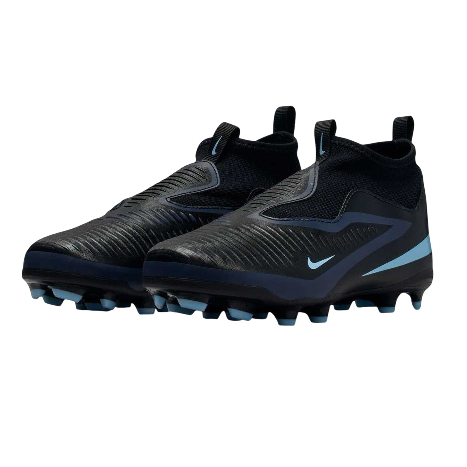 Black - Pack Shot - Nike Childrens-Kids Academy Firm Ground Football Boots