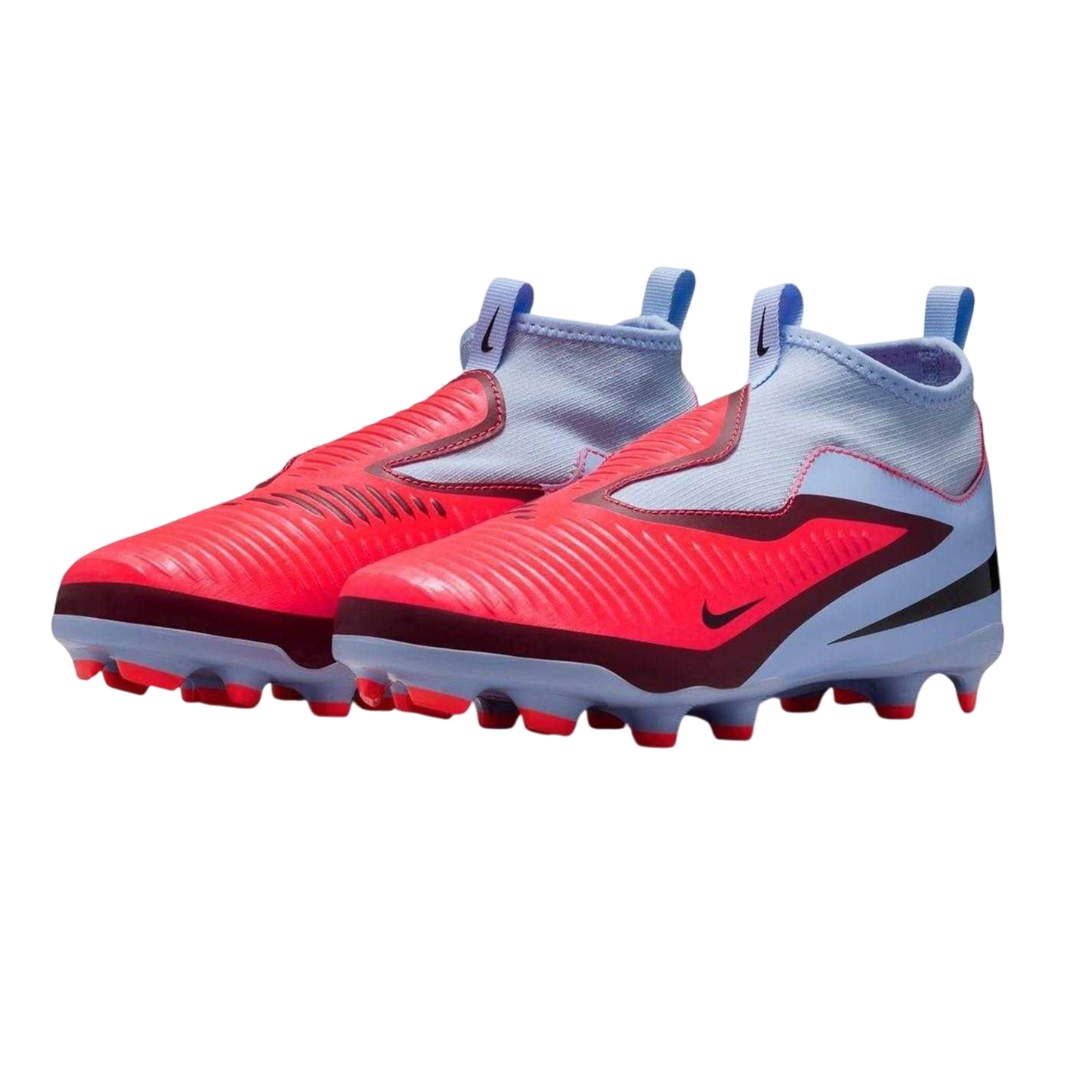 Blue-Purple - Pack Shot - Nike Childrens-Kids Academy Firm Ground Football Boots