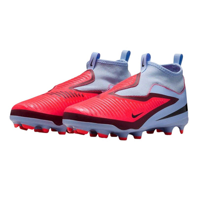 Blue-Purple - Pack Shot - Nike Childrens-Kids Academy Firm Ground Football Boots