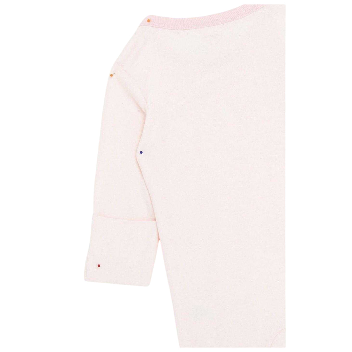 Pink - Side - Hello World Baby Girls Crew Neck Long Pyjama Set