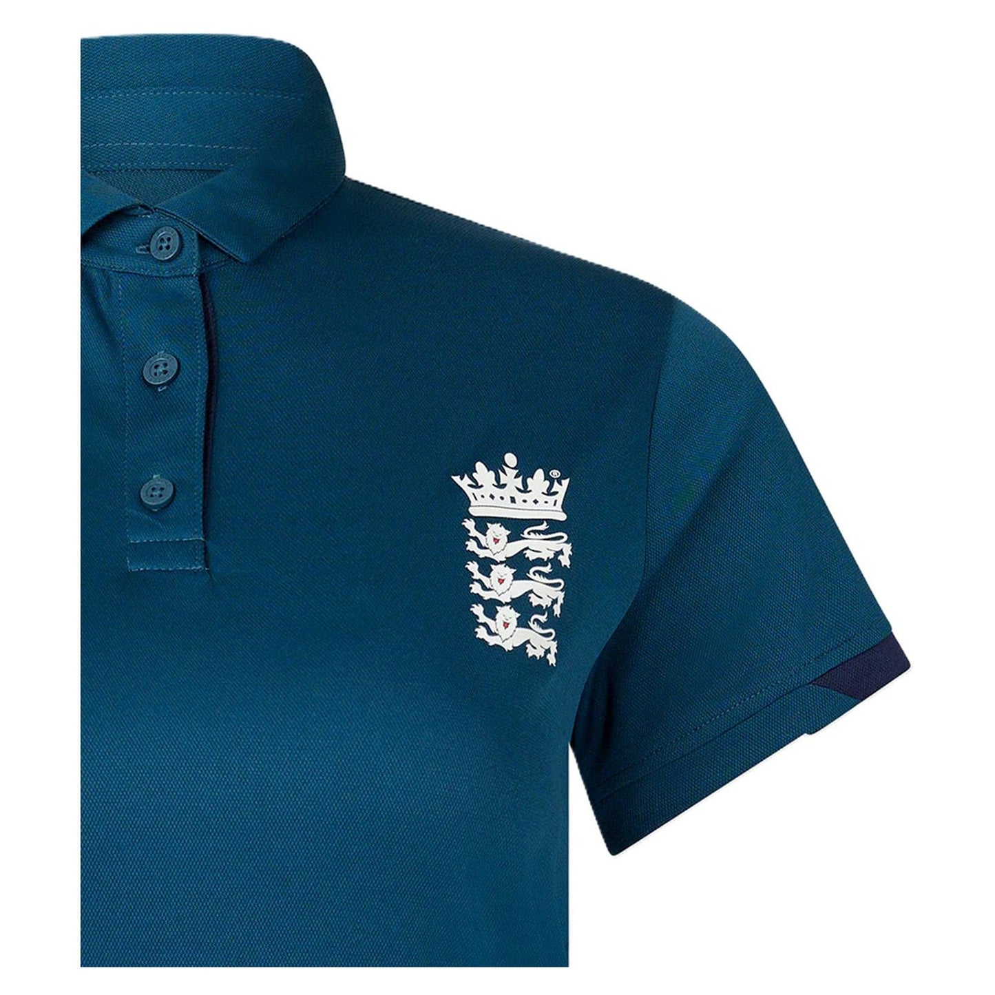 Peacoat - Lifestyle - Castore Womens-Ladies England Cricket Training Polo Shirt