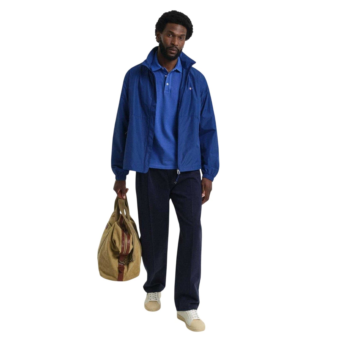 Blue - Lifestyle - Gant Mens Pique Sun Faded Polo Shirt