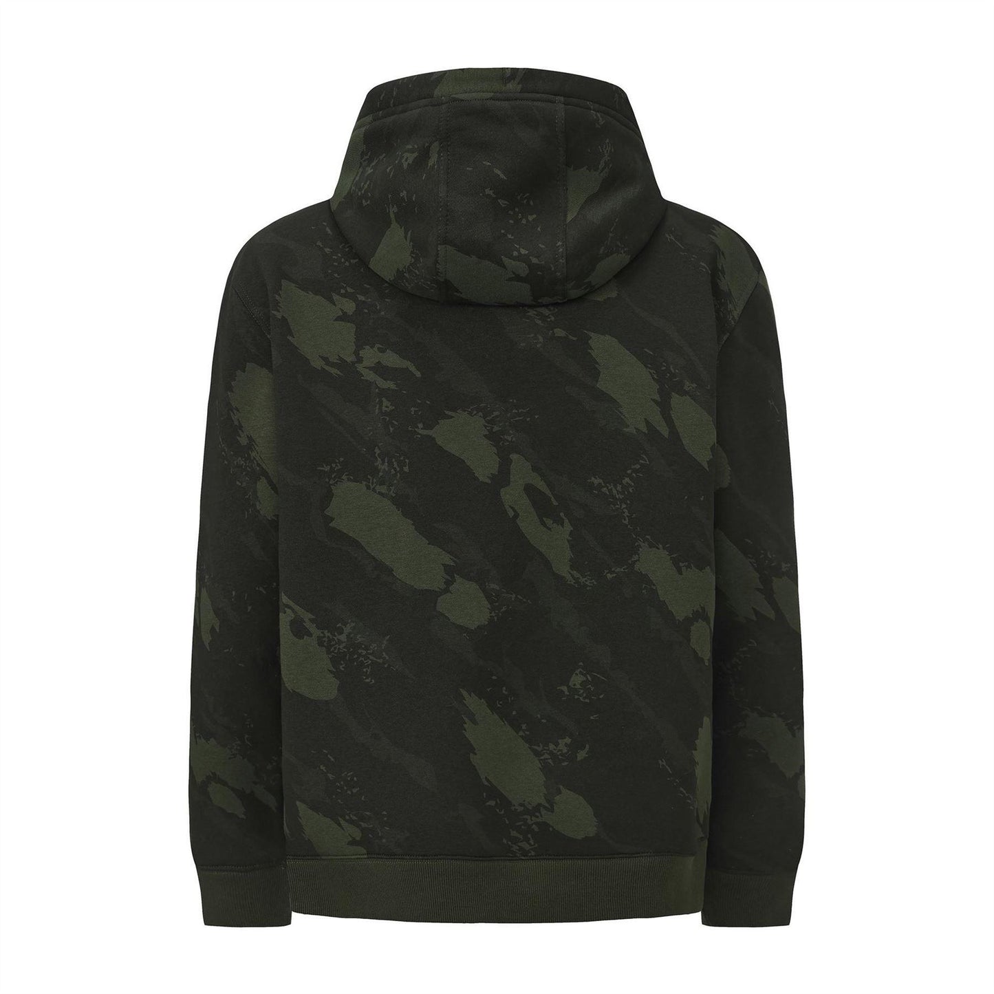 Dark Camo - Back - Diem Mens Angler Drawstring Hoodie