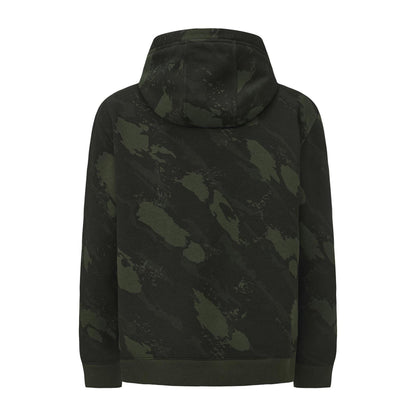 Dark Camo - Back - Diem Mens Angler Drawstring Hoodie