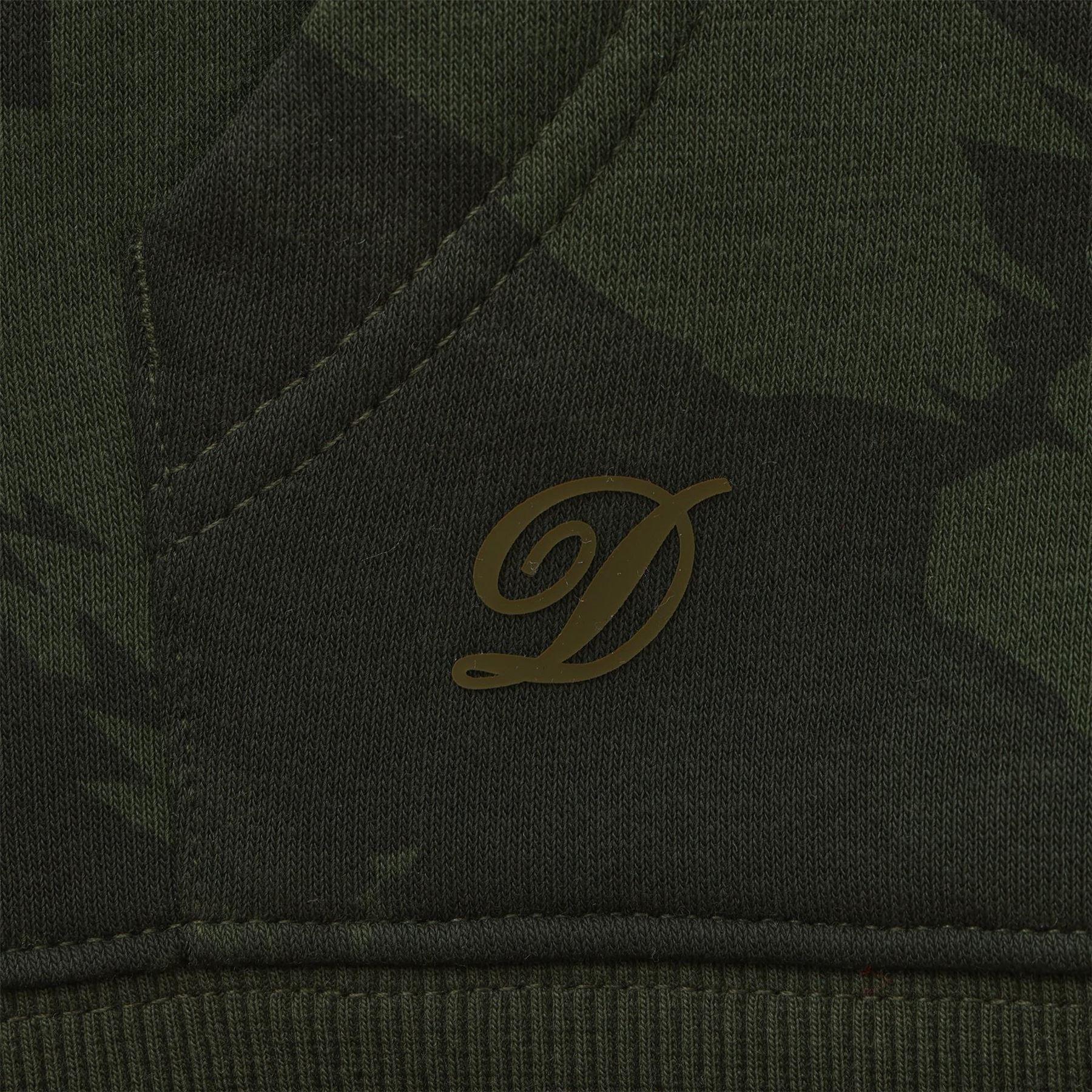 Dark Camo - Pack Shot - Diem Mens Angler Drawstring Hoodie