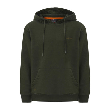 Green - Front - Diem Mens Angler Drawstring Hoodie
