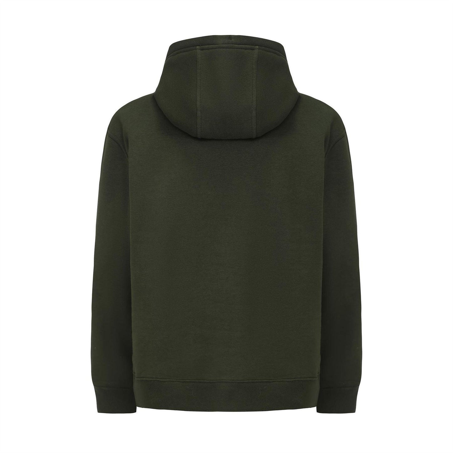Green - Back - Diem Mens Angler Drawstring Hoodie