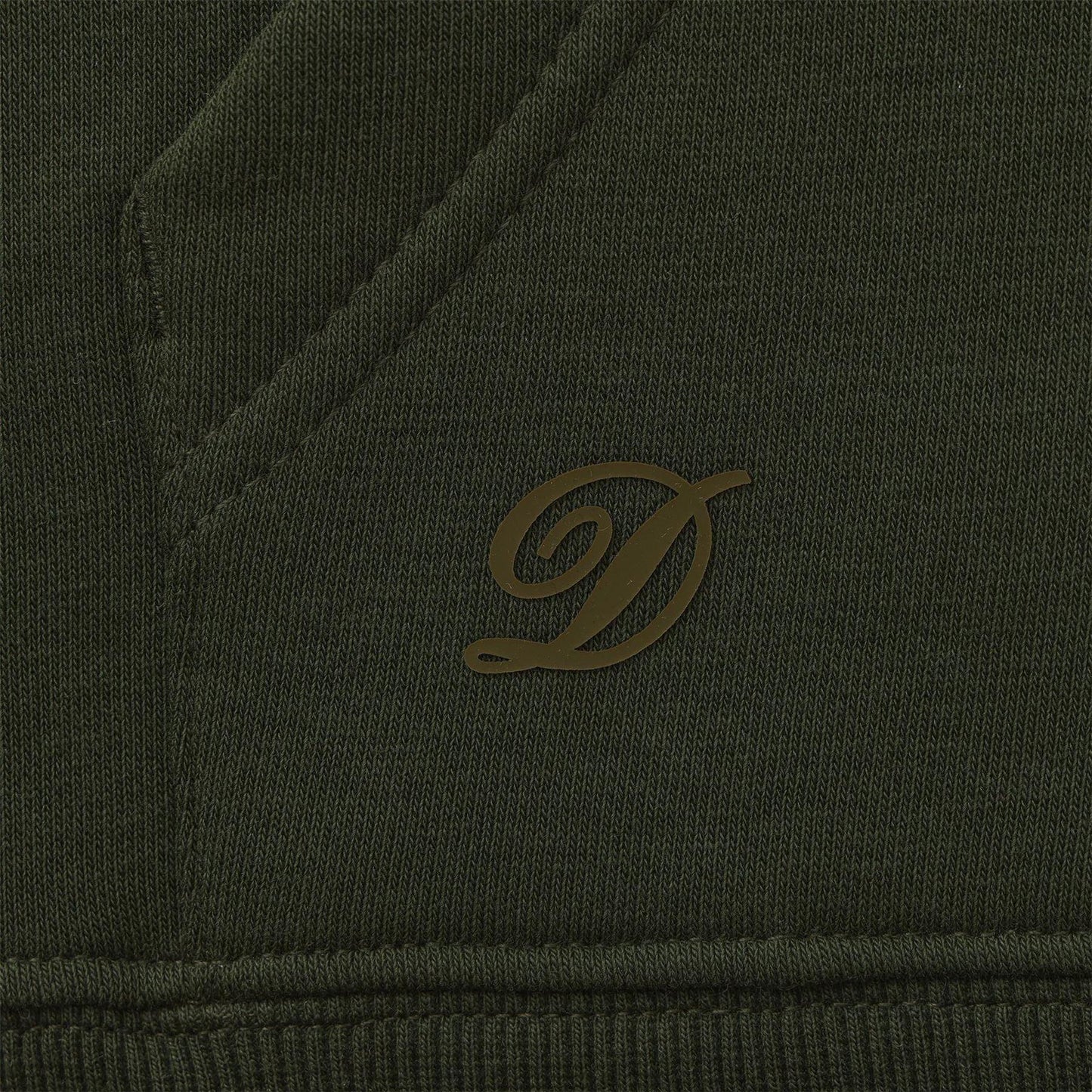 Green - Pack Shot - Diem Mens Angler Drawstring Hoodie