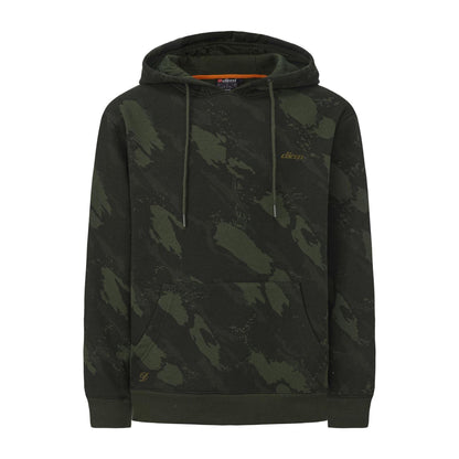 Dark Camo - Front - Diem Mens Angler Drawstring Hoodie