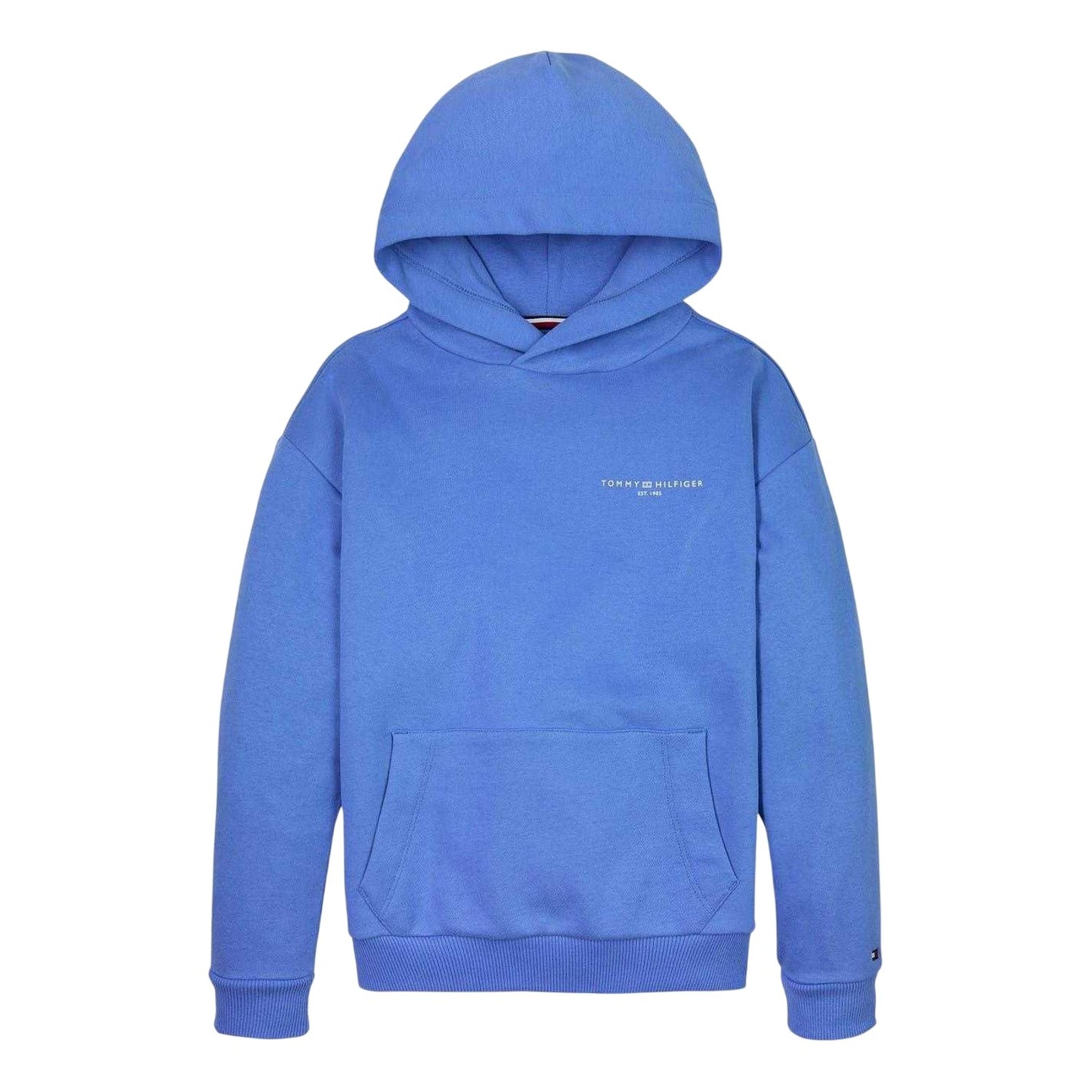 Blue - Front - Tommy Hilfiger Childrens-Kids 1985 Hoodie