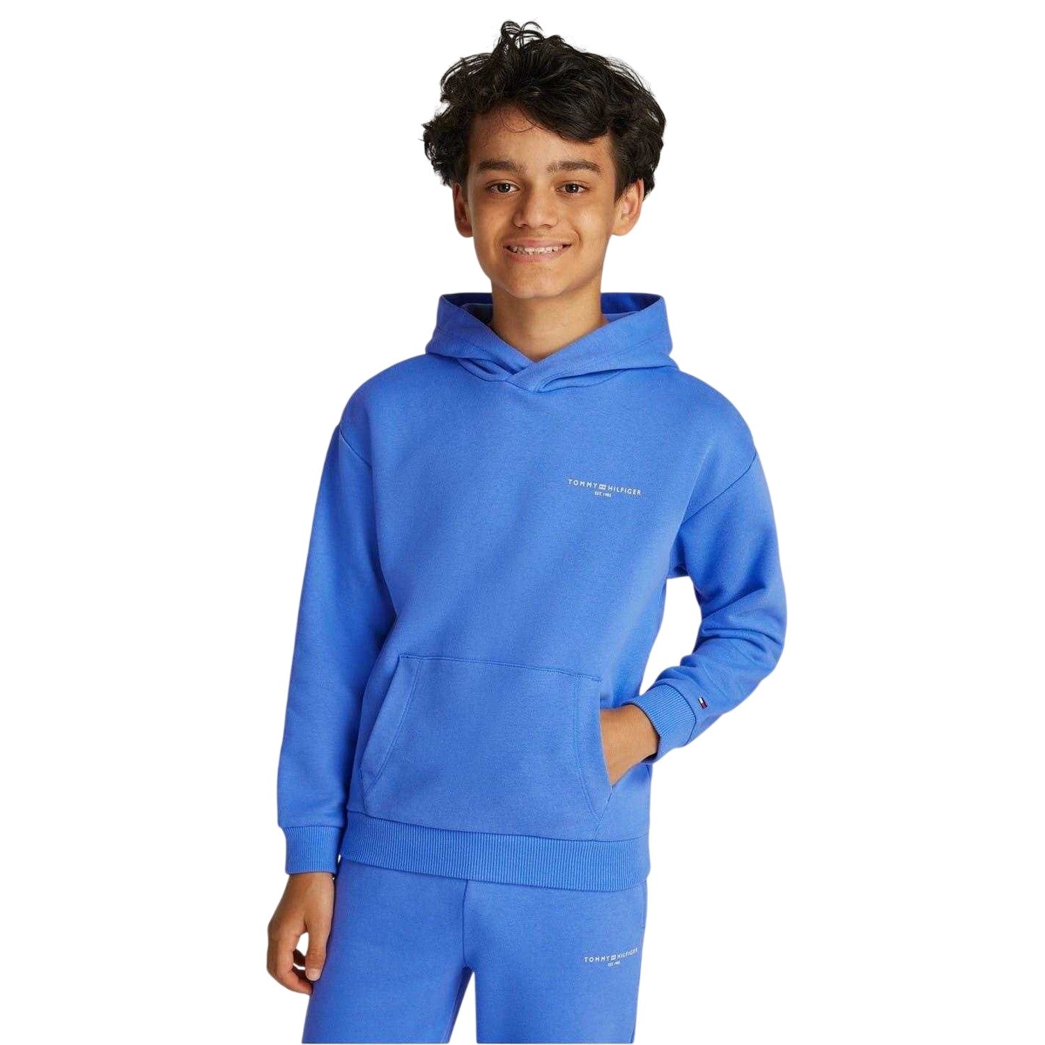 Blue - Lifestyle - Tommy Hilfiger Childrens-Kids 1985 Hoodie