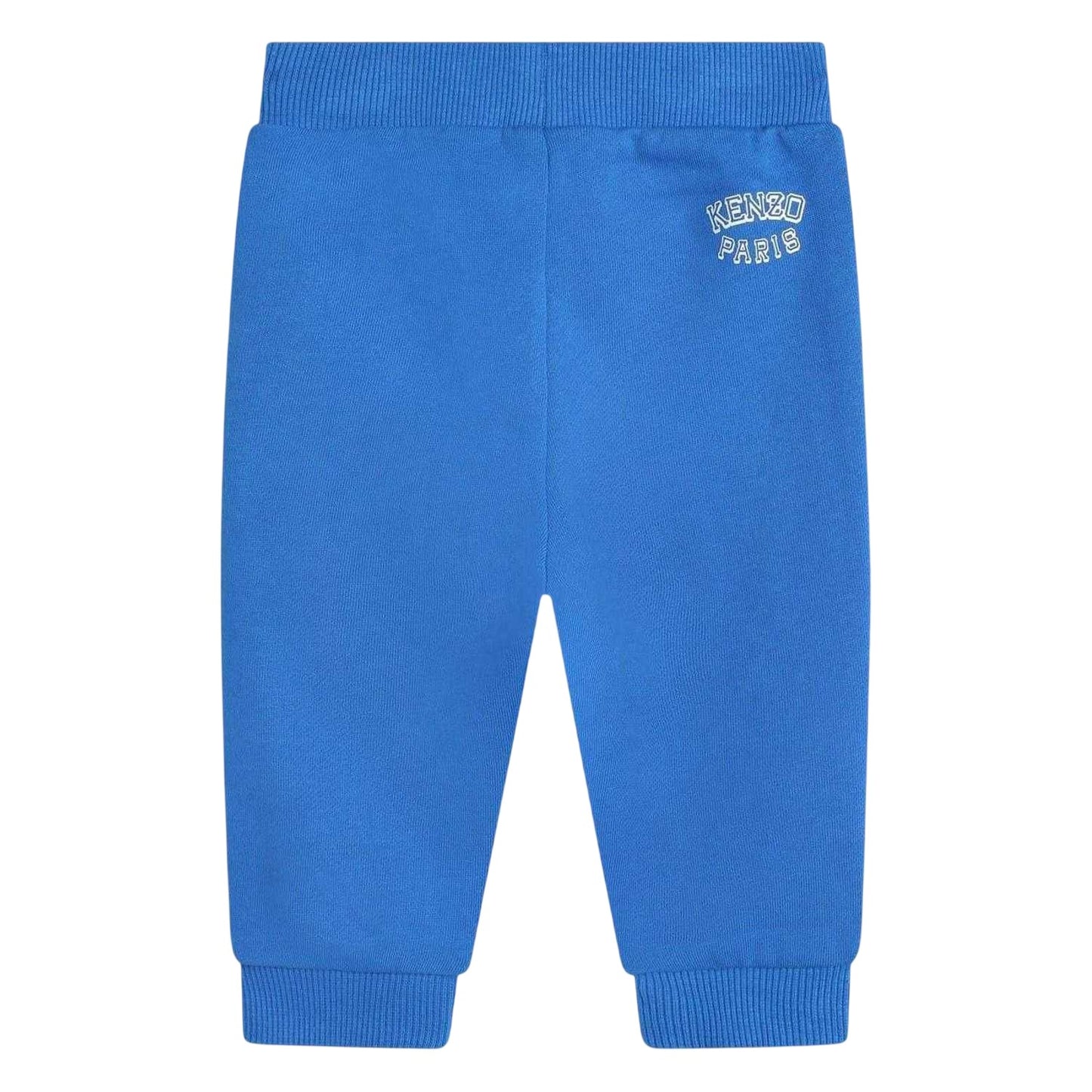Blue - Back - Kenzo Baby Logo Regular Joggers