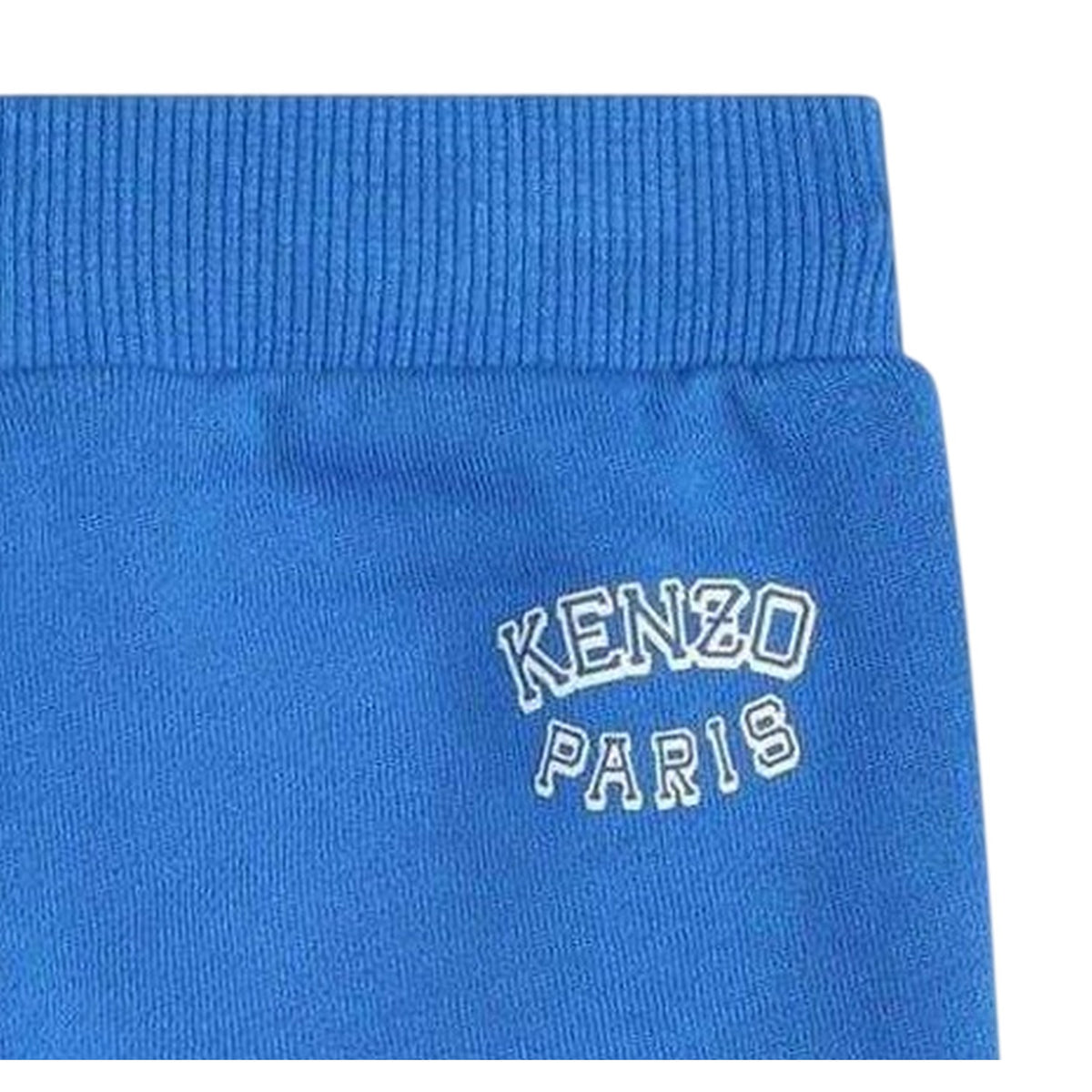 Blue - Side - Kenzo Baby Logo Regular Joggers