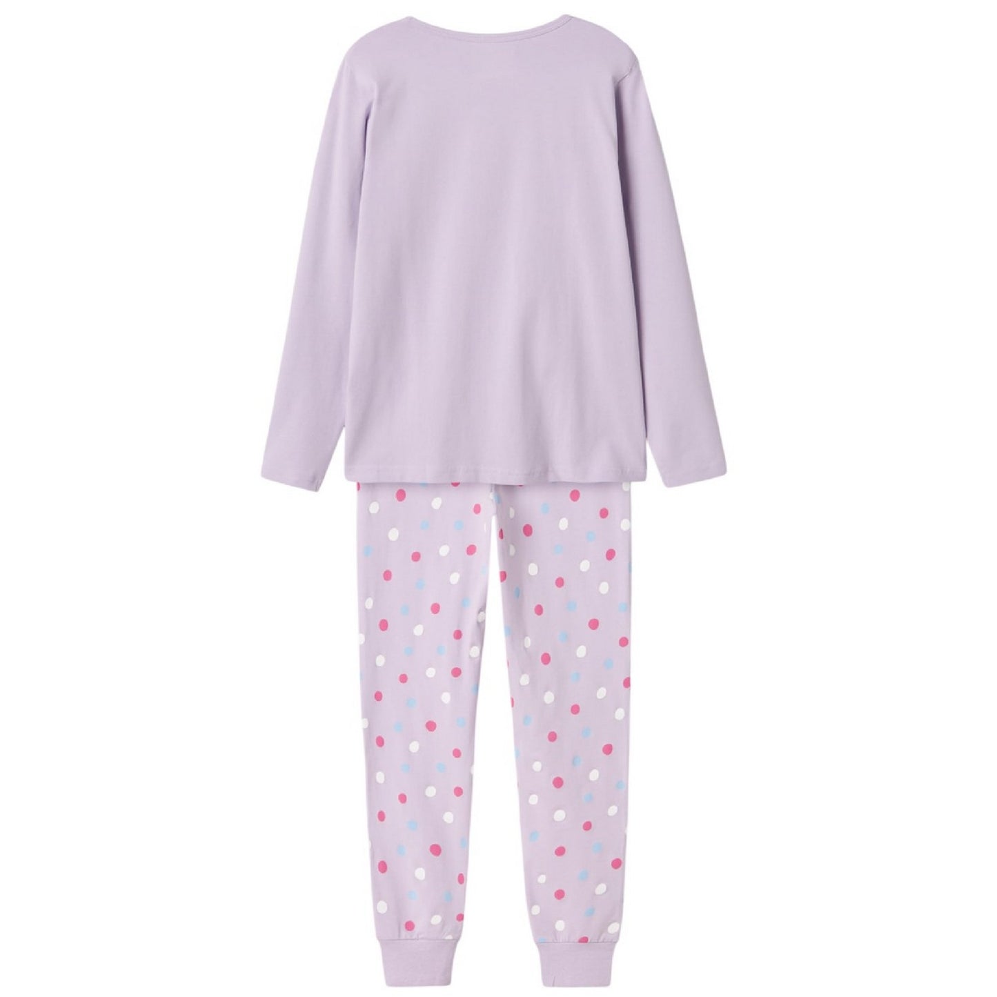 Pastel Lilac - Back - Unicorn Girls Be Magical Long Pyjama Set