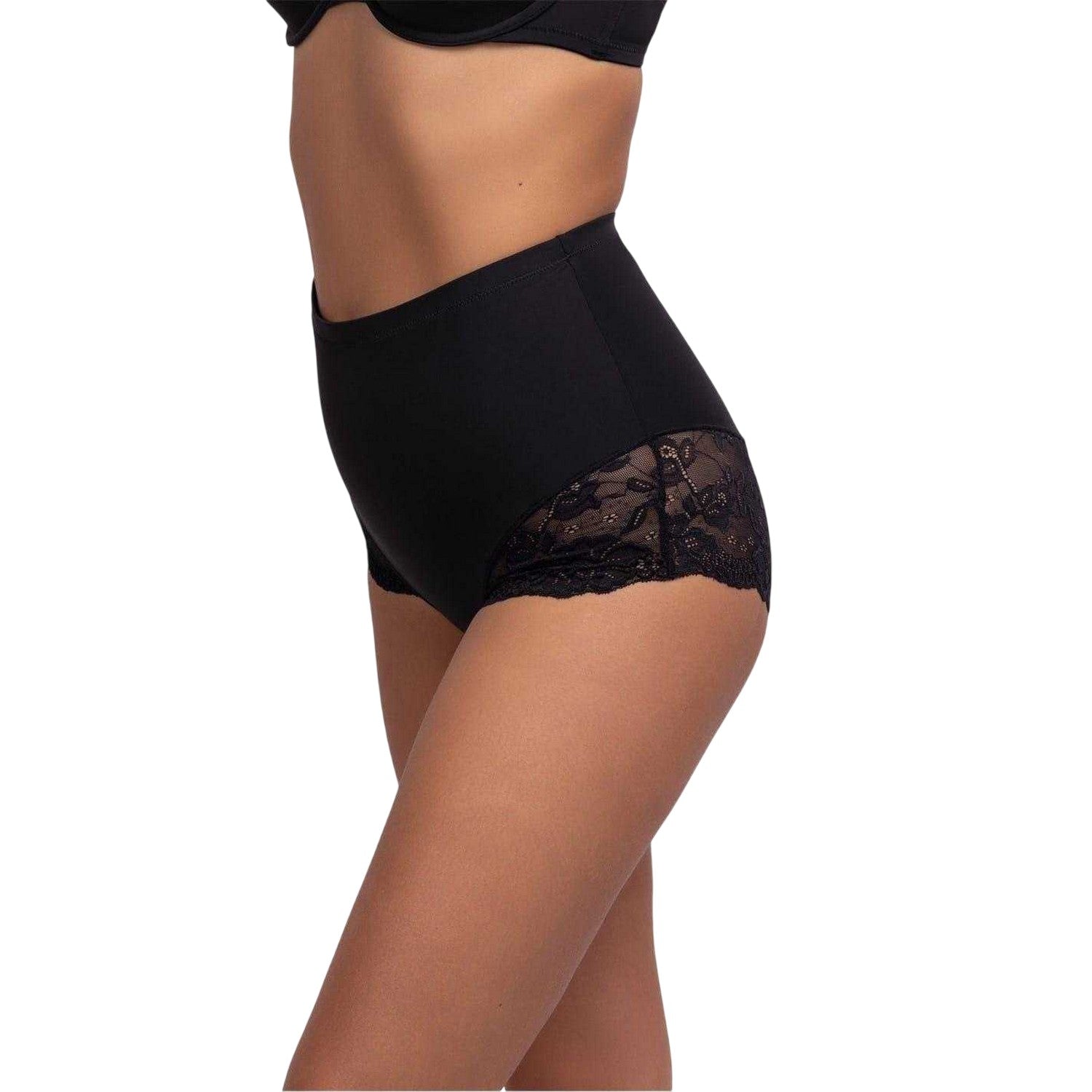 Black - Lifestyle - Dorina Womens-Ladies Brigette Mid Rise Shaping Briefs