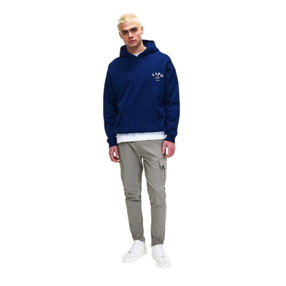 Navy-White - Lifestyle - Capo Mens Club Hoodie