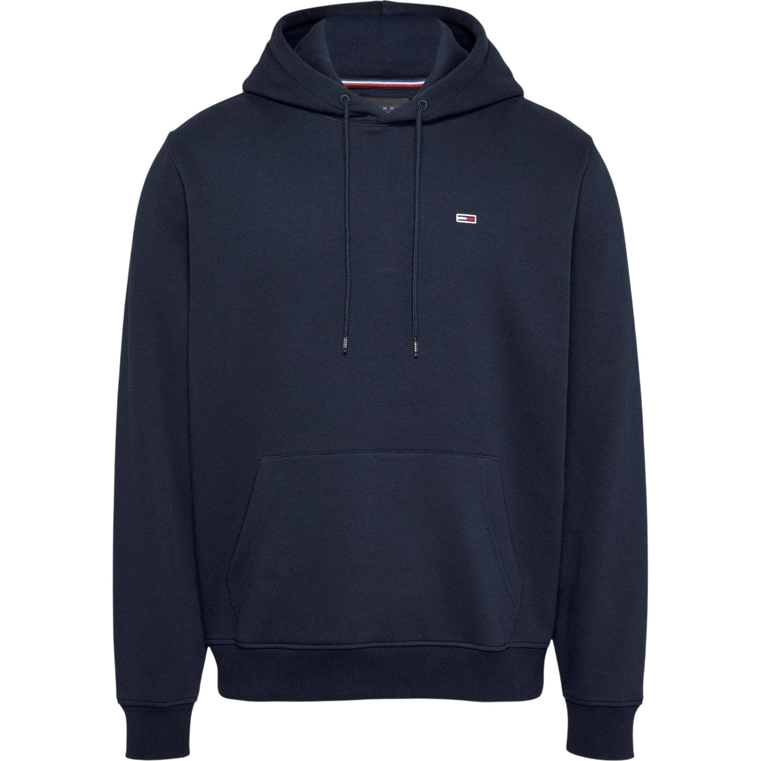 Navy - Front - Tommy Jeans Mens Regular Hoodie