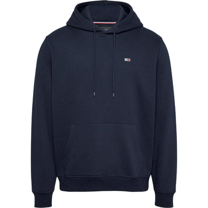 Navy - Front - Tommy Jeans Mens Regular Hoodie