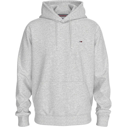 Silver Grey - Front - Tommy Jeans Mens Regular Hoodie