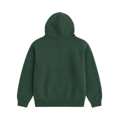 Fir - Back - Nike Boys Club Long-Sleeved Pullover Hoodie