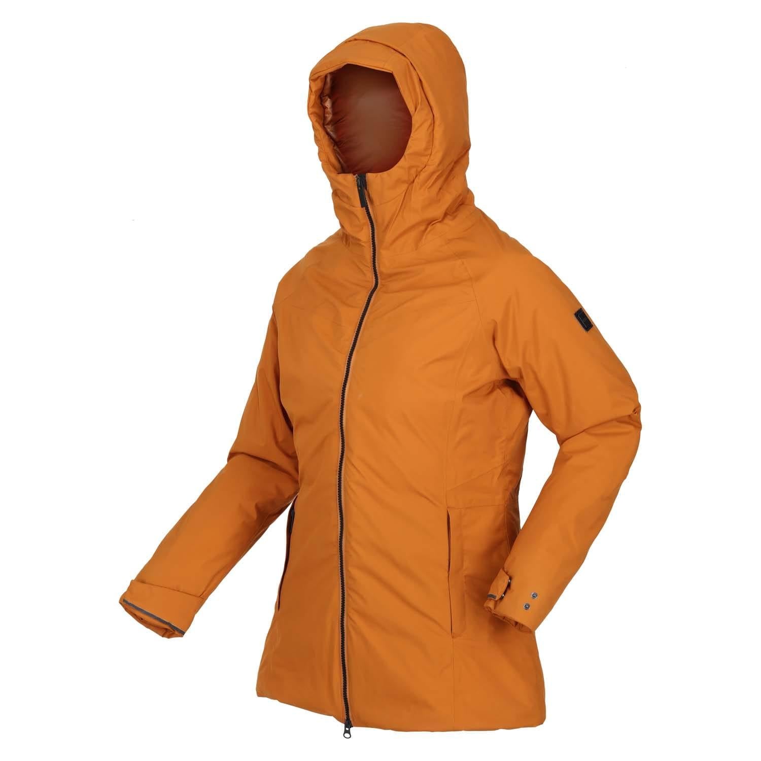 Orange - Back - Regatta Womens-Ladies Sanda II Waterproof Jacket