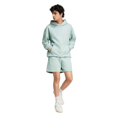 Green - Side - Adidas Mens Essentials Loose Fit Hoodie