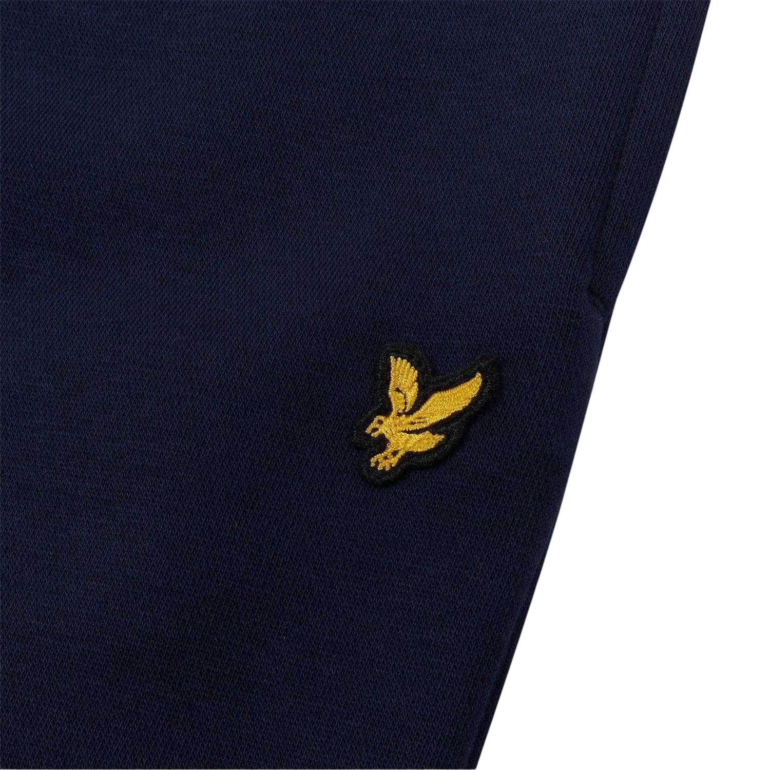 Navy Blazer - Side - Lyle & Scott Childrens-Kids Logo Regular Joggers