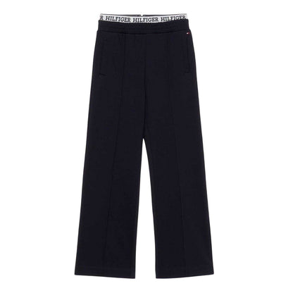 Desert Sky - Front - Tommy Hilfiger Childrens-Kids Eco Vero Viscose Sweatpants