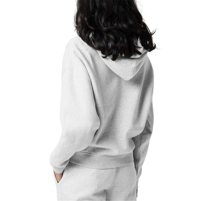 Grey Marl Marl - Back - Everlast Womens-Ladies Est 1910 Logo Hoodie