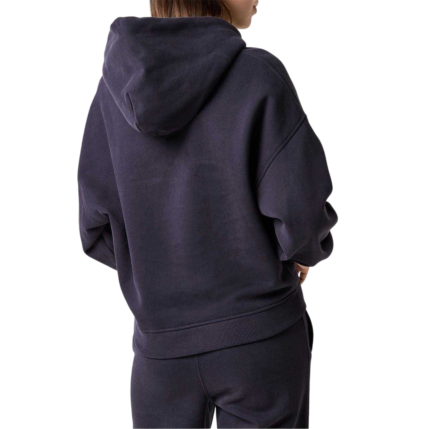Navy - Back - Everlast Womens-Ladies Est 1910 Logo Hoodie