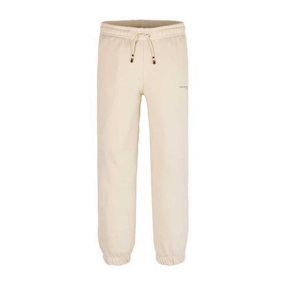 Beige - Front - Tommy Hilfiger Childrens-Kids Mini Corp Fleece Logo Sweatpants