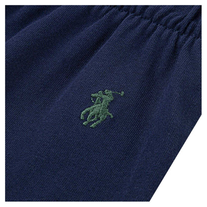 Navy - Lifestyle - Ralph Lauren Childrens-Kids Classics Collared Long Pyjama Set