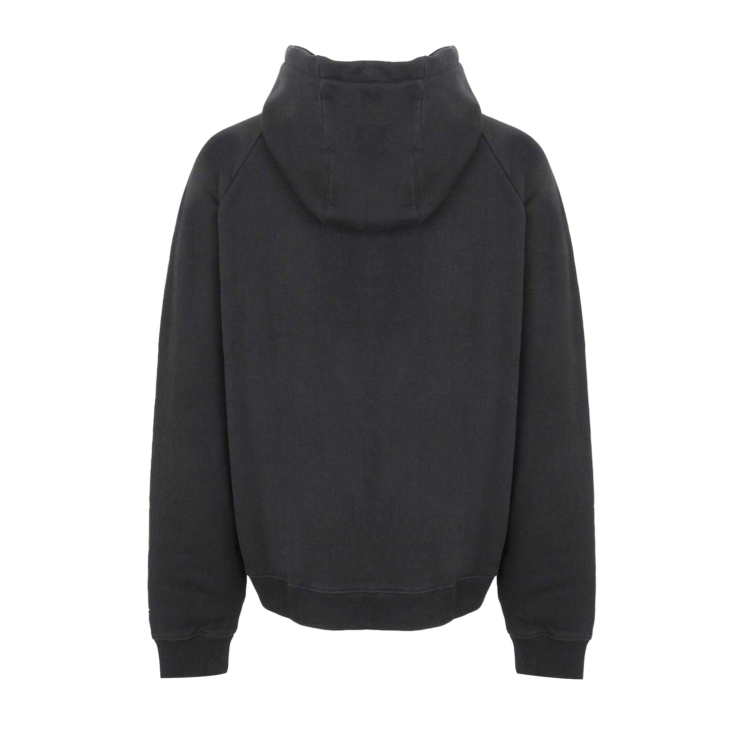 Black - Back - No Fear Mens Cotton Blend Raglan Pullover Hoodie