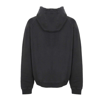 Black - Back - No Fear Mens Cotton Blend Raglan Pullover Hoodie