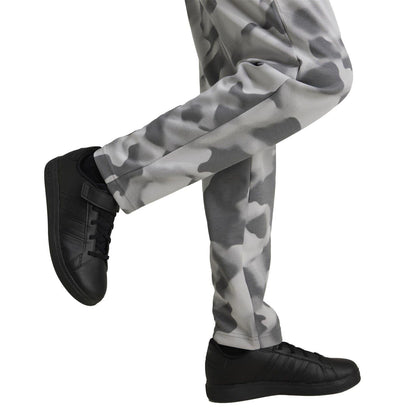 Grey-White - Side - Adidas Childrens-Kids Camo Joggers