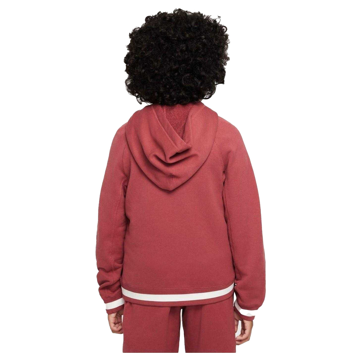 Red - Back - Nike Childrens-Kids Liverpool FC Pull Over Hoodie