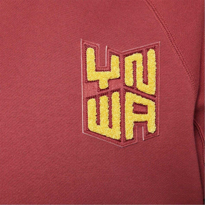 Red - Side - Nike Childrens-Kids Liverpool FC Pull Over Hoodie